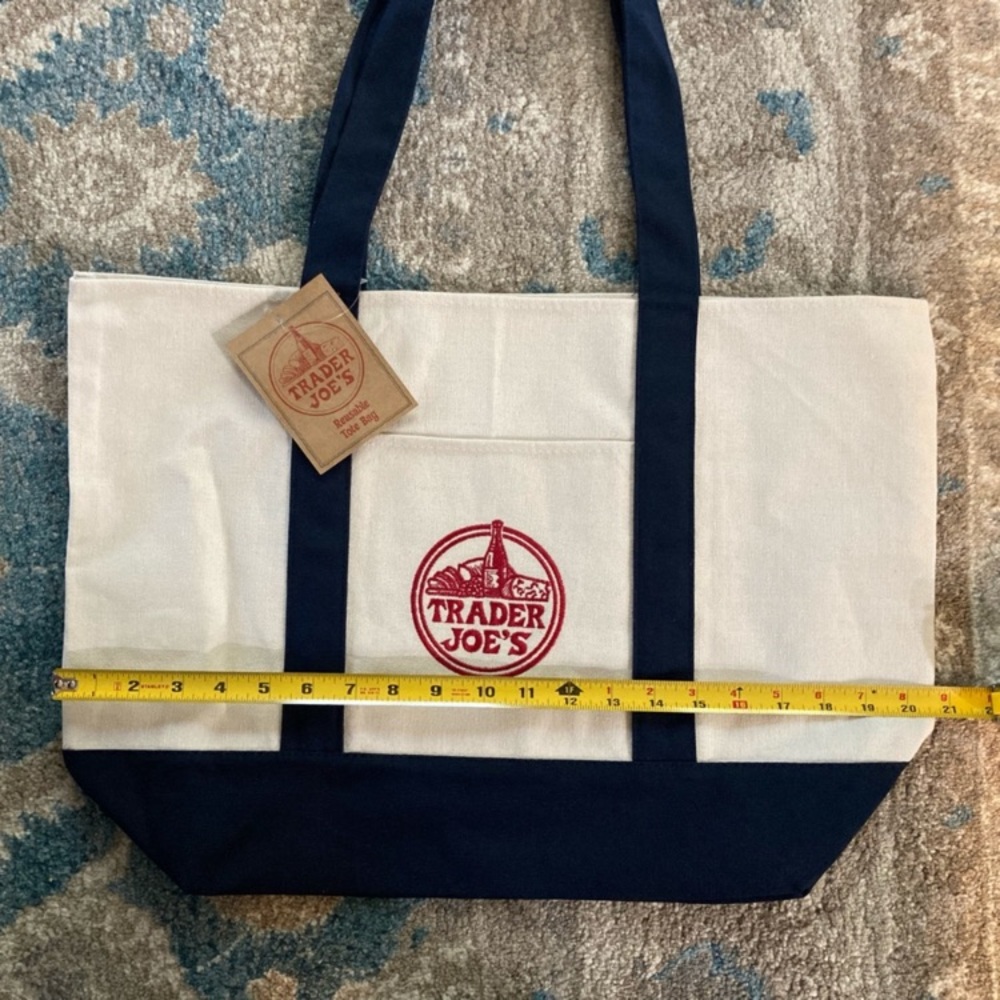 Nwt Trader Joe’s Reusable Bag - image 3